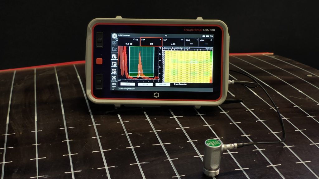Krautkramer USM 100 Aerospace App flaw detector Krautkramer USM 100 Aerospace App flaw detector
